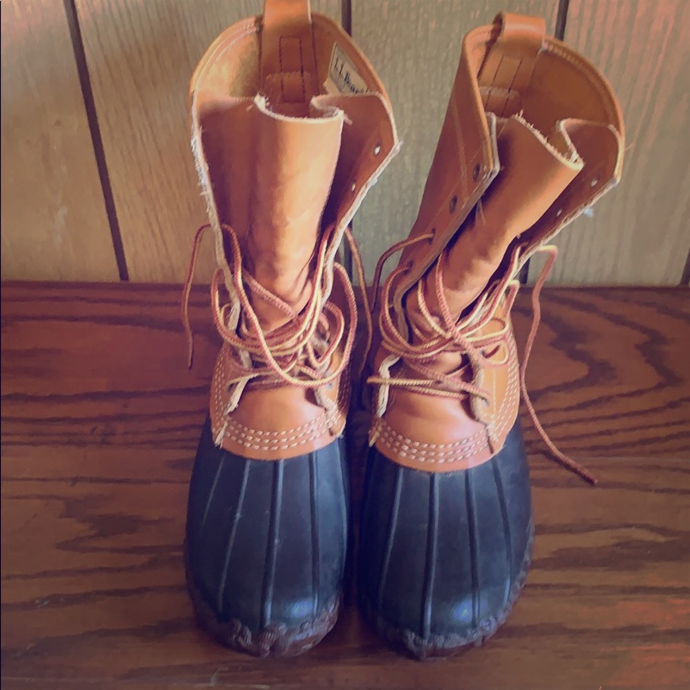 Classic ll bean bean boots unlined women’s 8